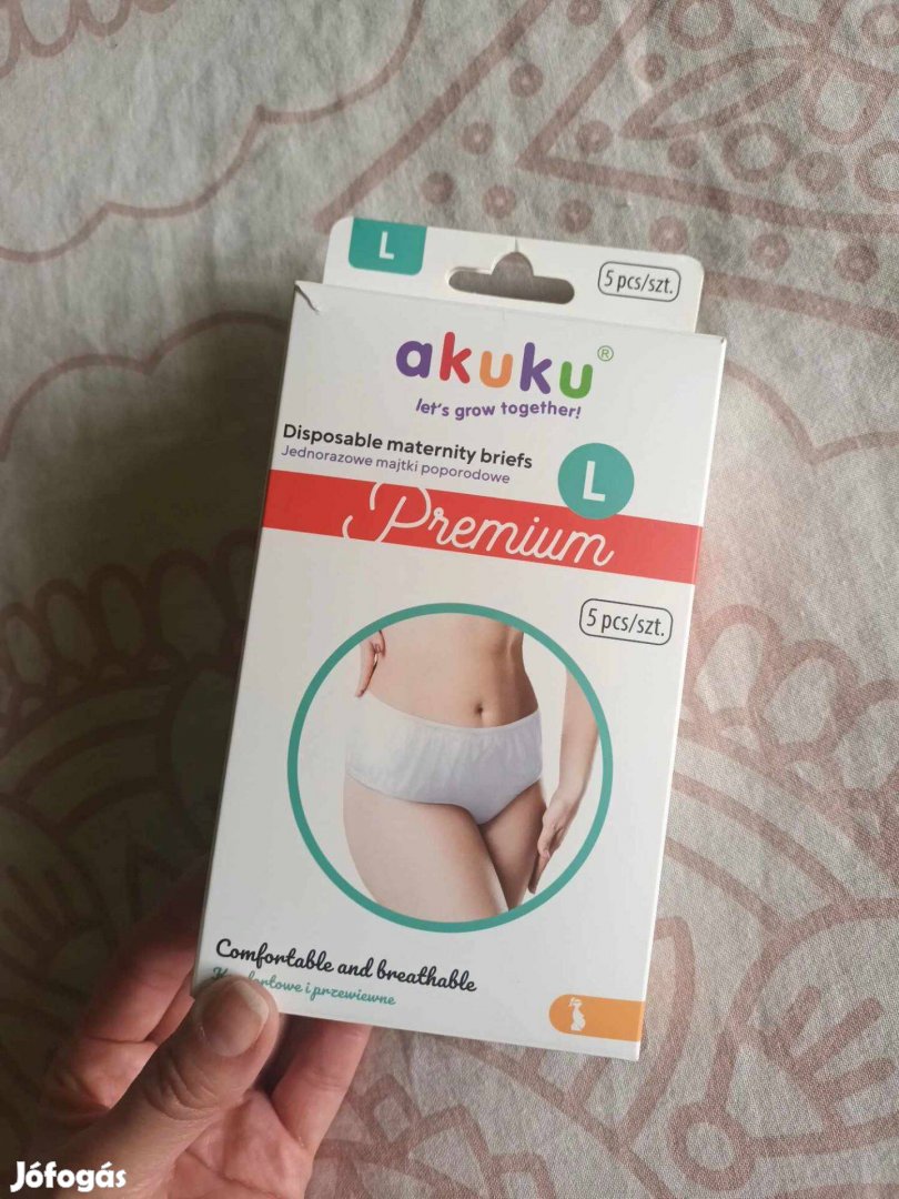 Akuku eldobható alsó