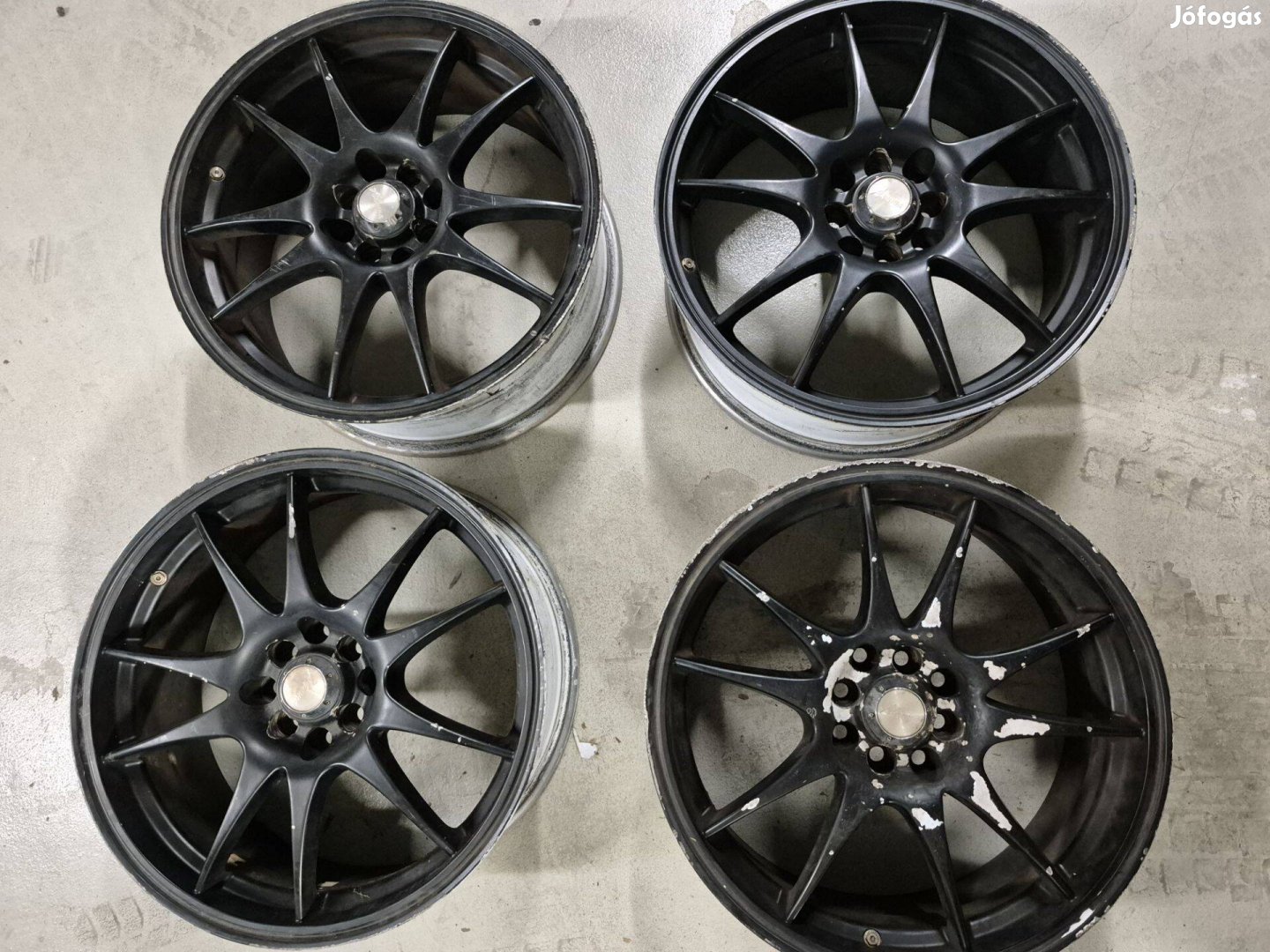 Akuma Rockstar alufelni18x7.5J 4x110, 4x115 ET40