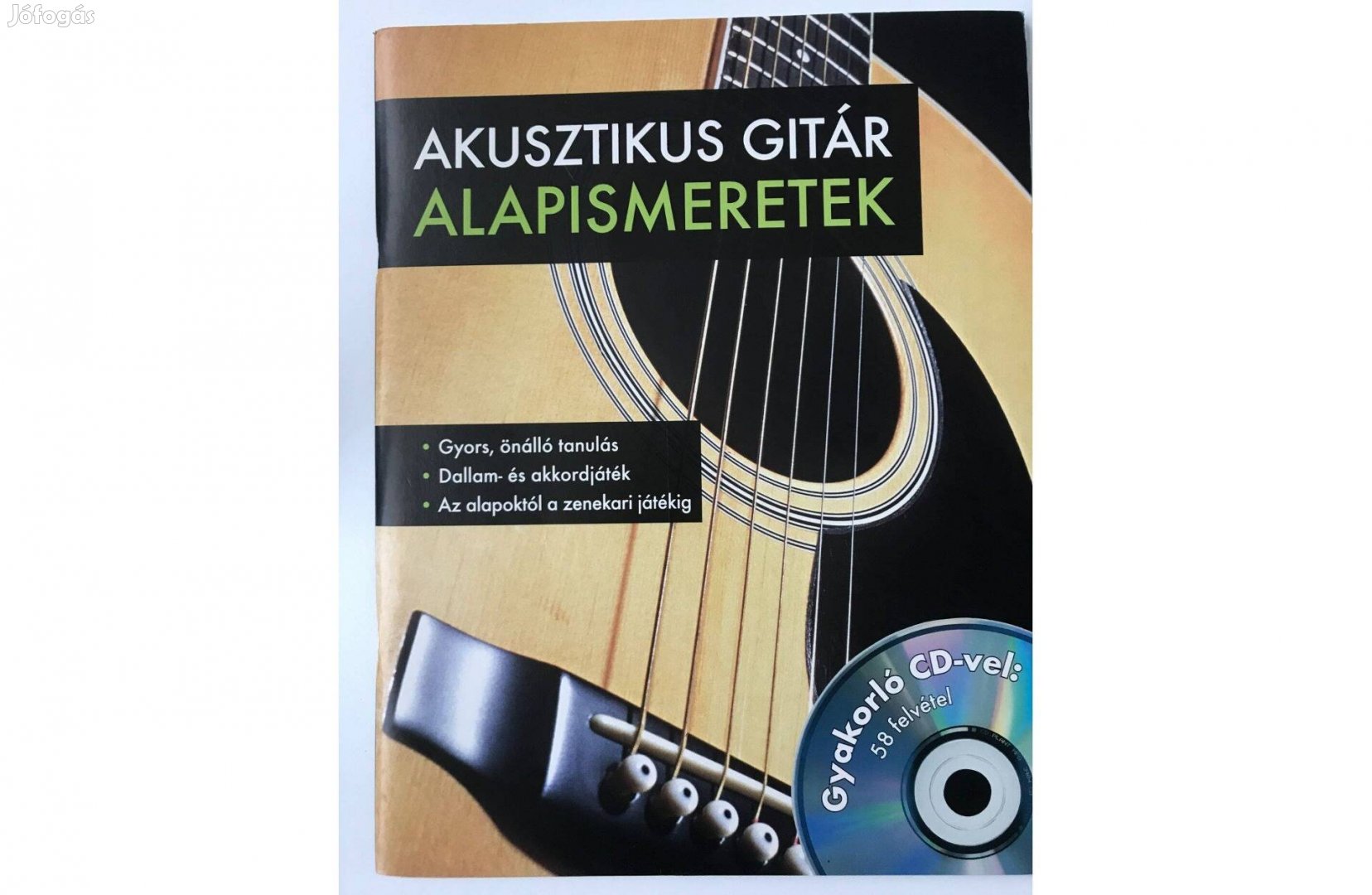 Akusztikus gitár alapismeretek CD-vel