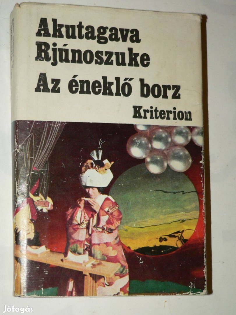 Akutagava Rjúnoszuke Az éneklő borz / könyv Novellák Kriterion