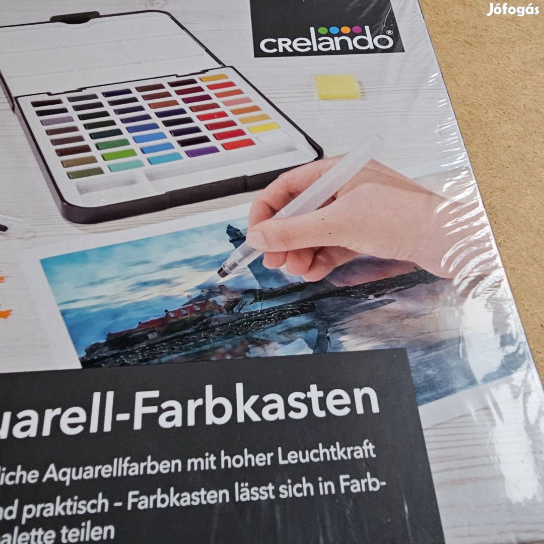 Akvarellfesték készlet 48 szin új dobozos