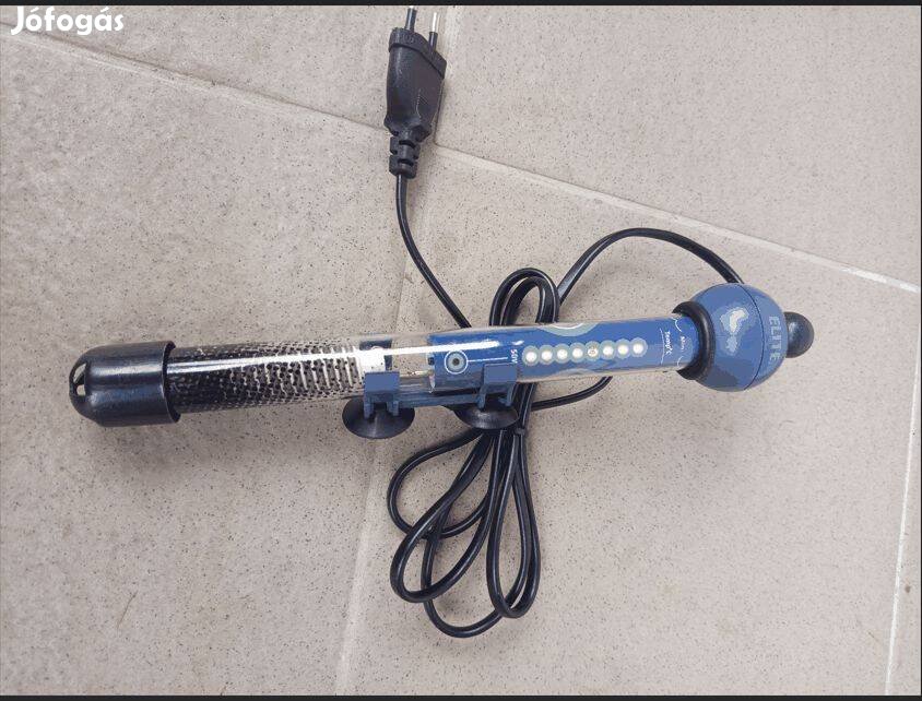 Akvárium állítható fűtő.Hagenelite 50w. 25-60 literig