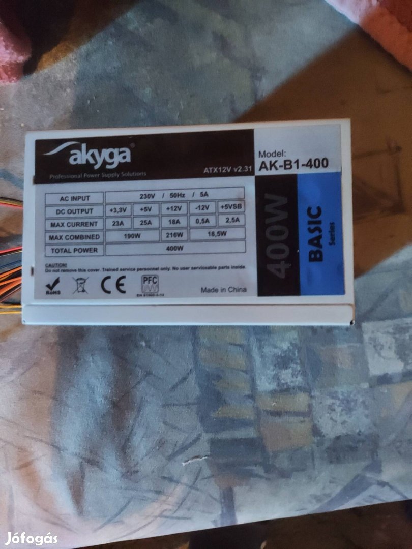 Akyga basic 400 wattos táp