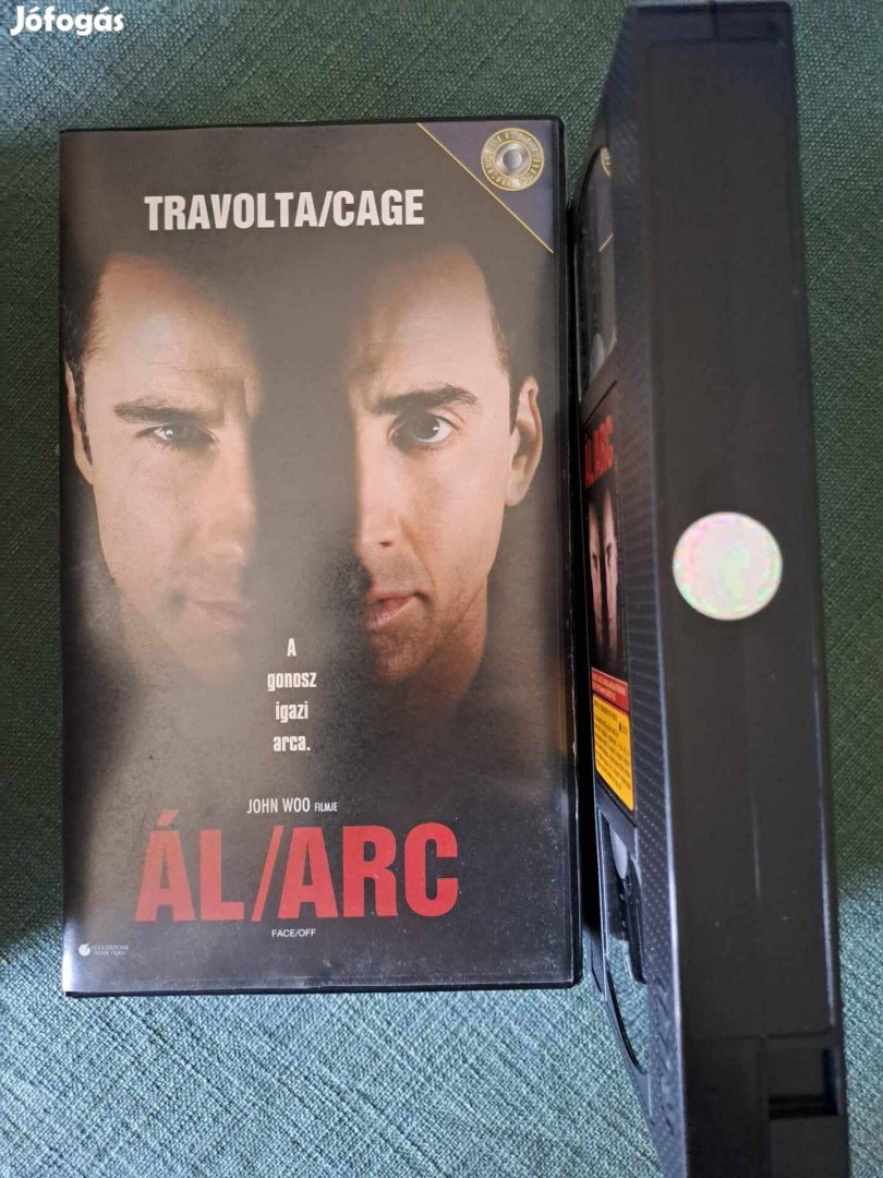 Ál/Arc VHS - John Woo klasszikus akciófilmje