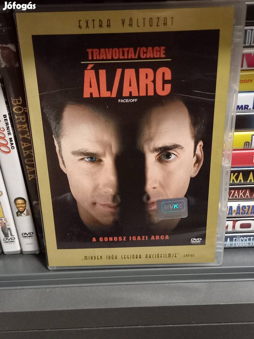 Ál / Arc Travolta / Cage DVD film 