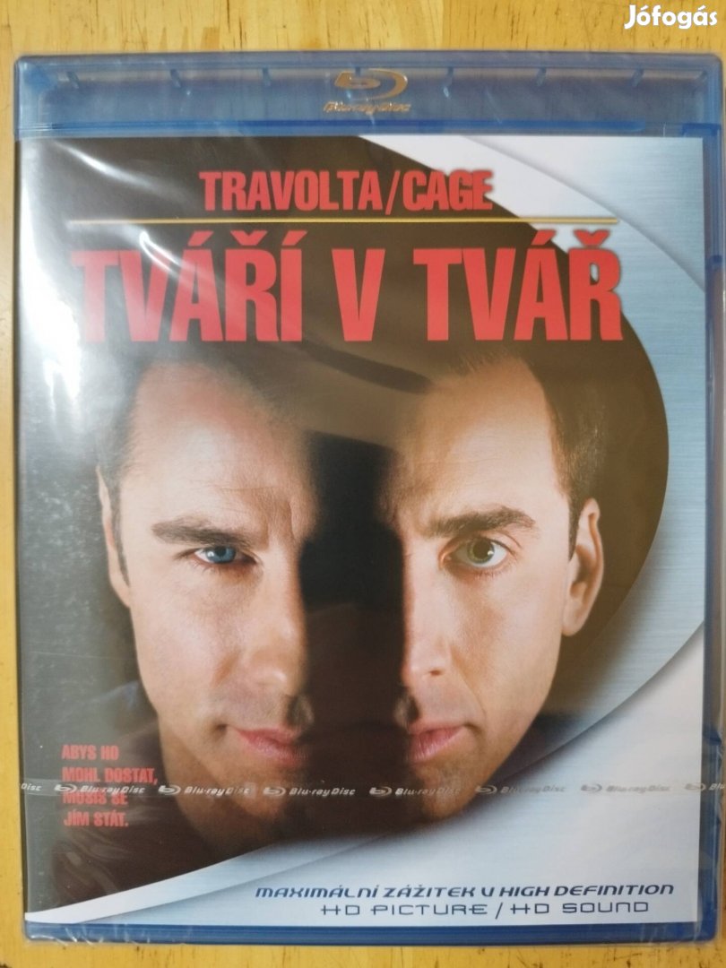 Ál / arc blu-ray Nicolas Cage - John Travolta Bontatlan 