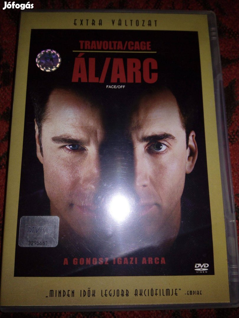 Ál/arc (John Travolta) dvd eladó!