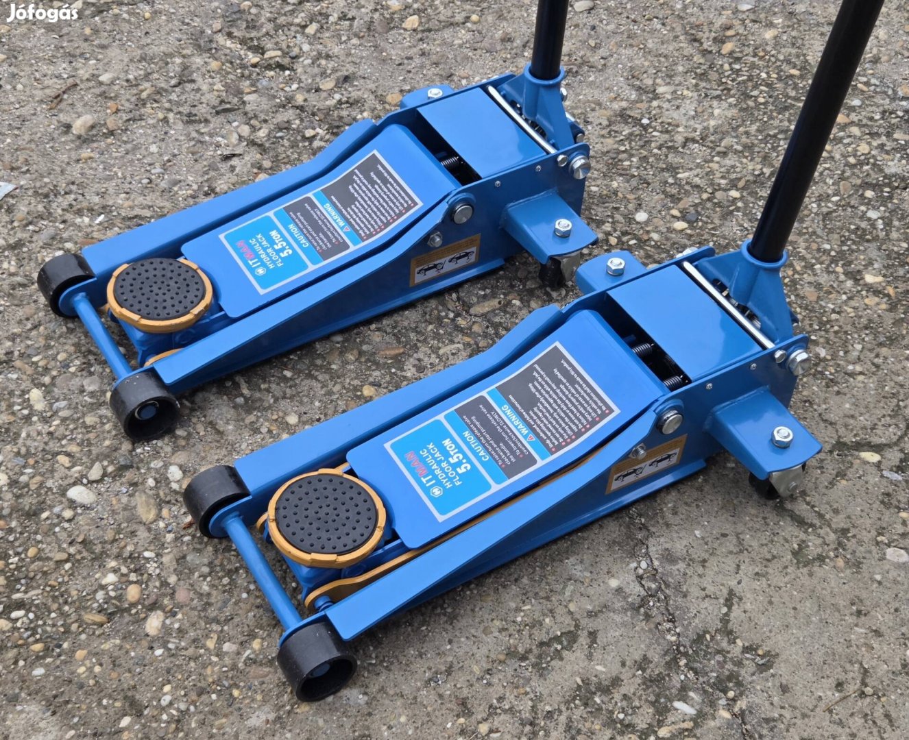 Alacsony profilú 5.5T dupla munkahengeres Emelő krokodil