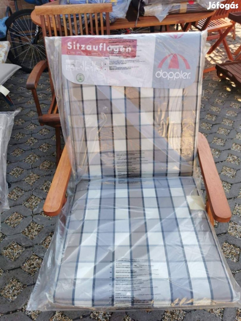 Alacsony támlás székbe való új párnák