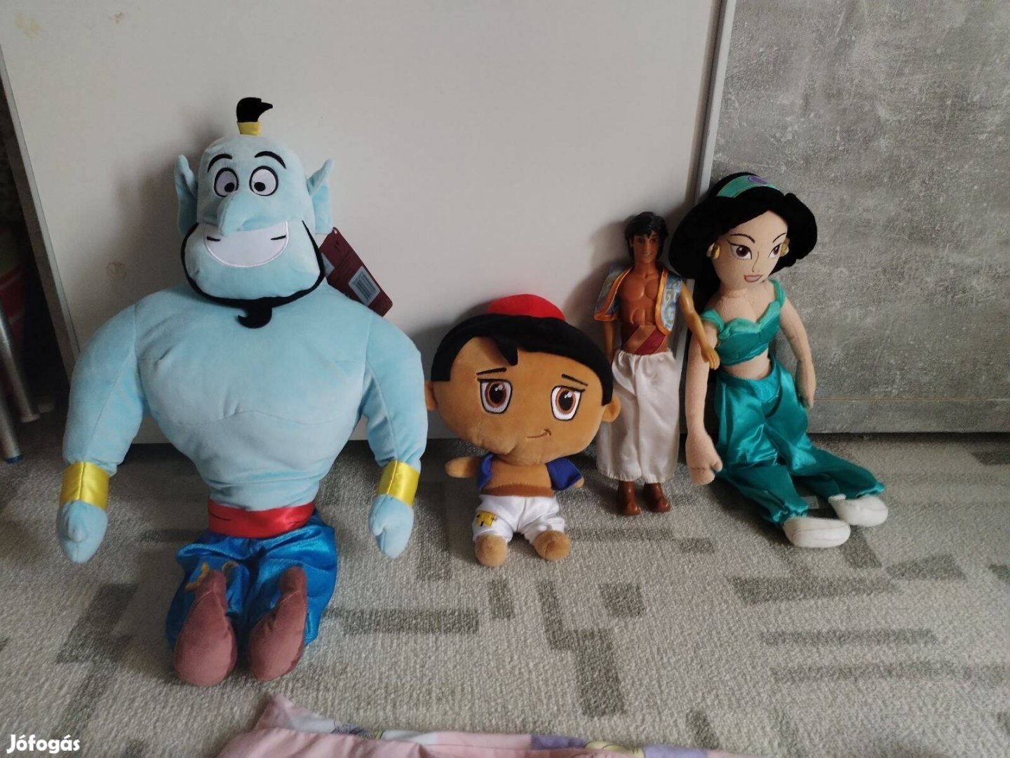 Aladdin Jinn Jasmine Plüss Ágynemű