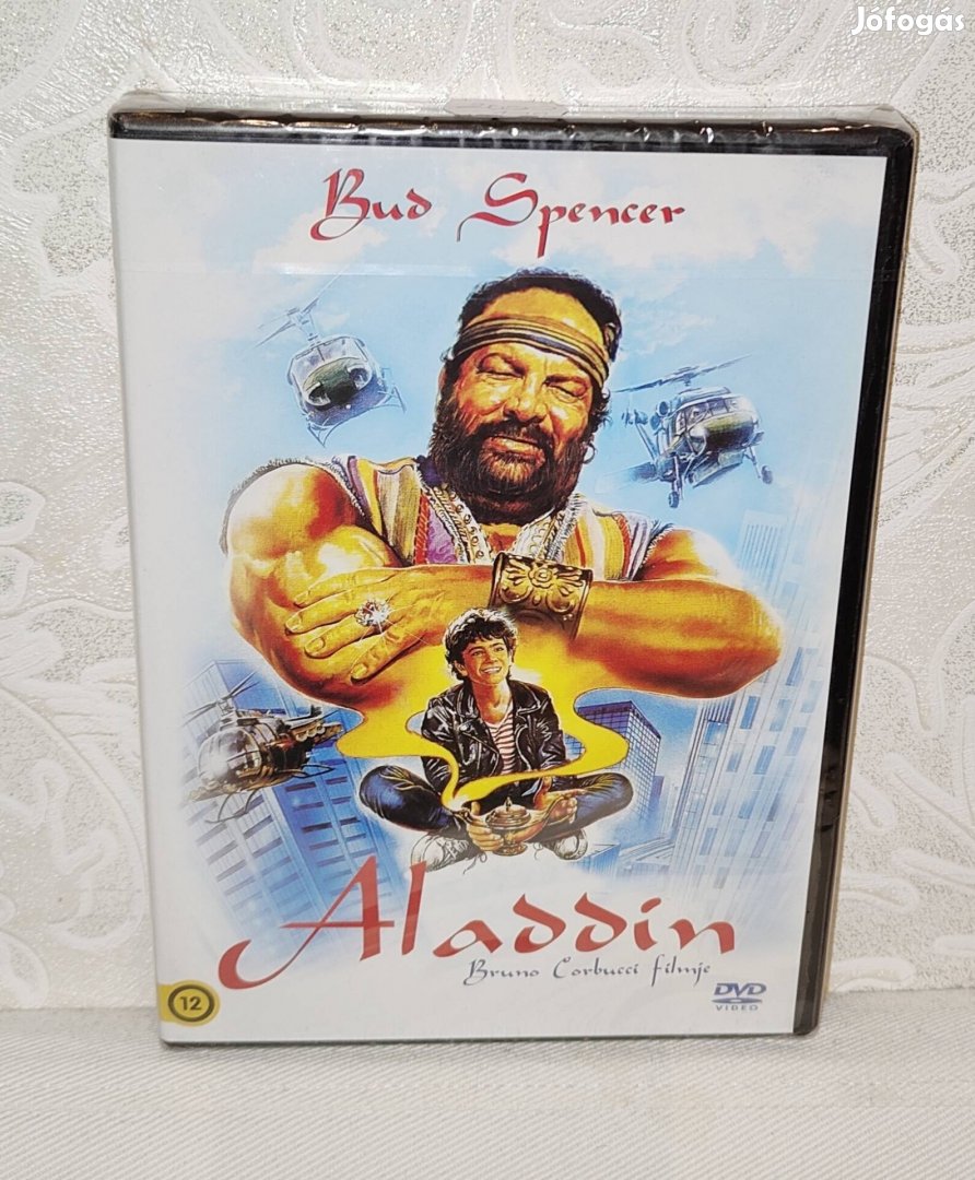 Aladdin dvd ( Bud Spencer, fóliás)
