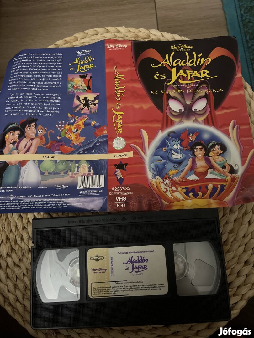 Aladdin és Jafar vhs