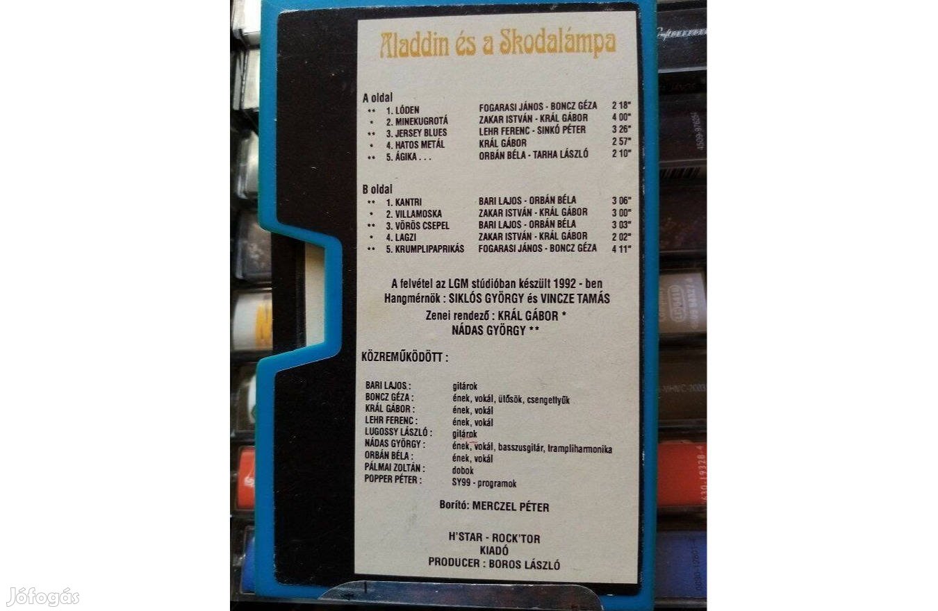 Aladdin és a Skodalámpa - a humorista zenekar dalai