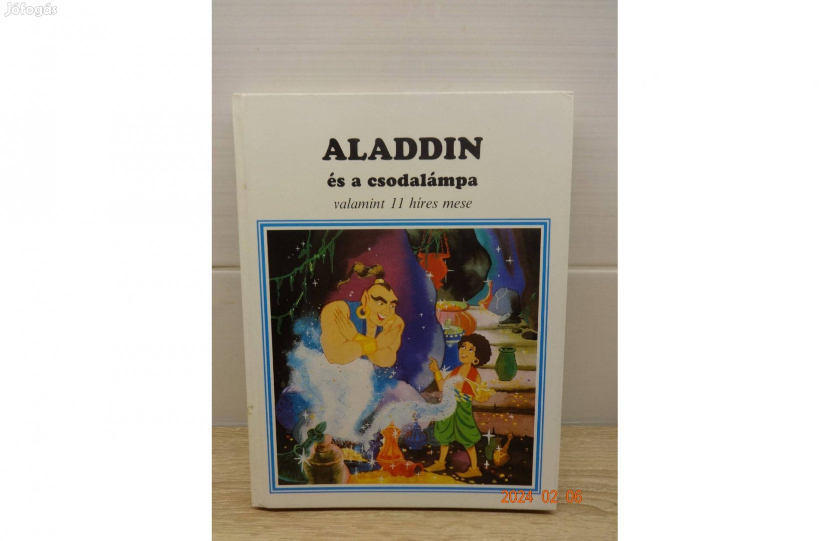 Aladdin és a csodalámpa, valamint 11 híres mese - régi mesekönyv