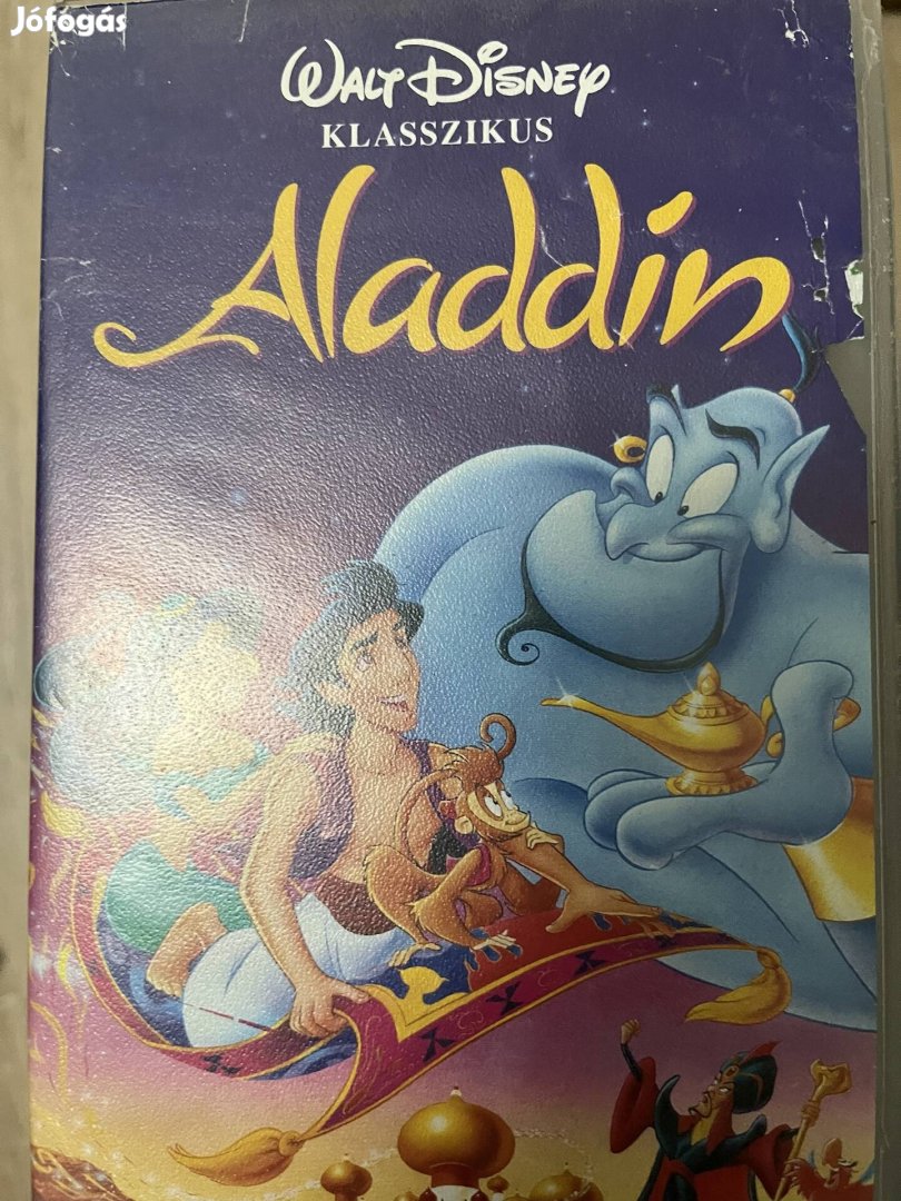 Aladdin rajzfilm vhs eladó.