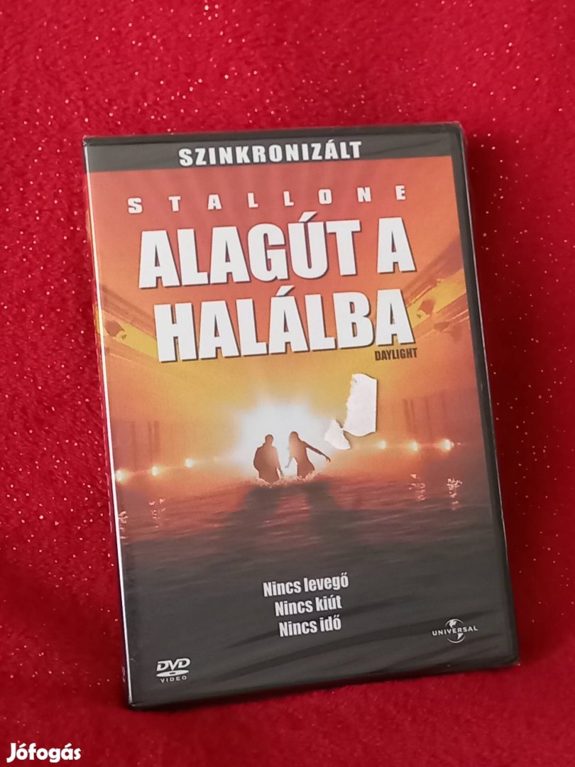 Alagút a halálba Stallone DVD film 