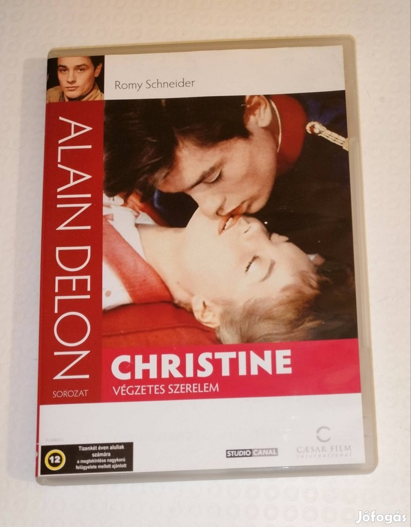 Alain Delon Christine végzetes szerelem dvd Romy Schneider 