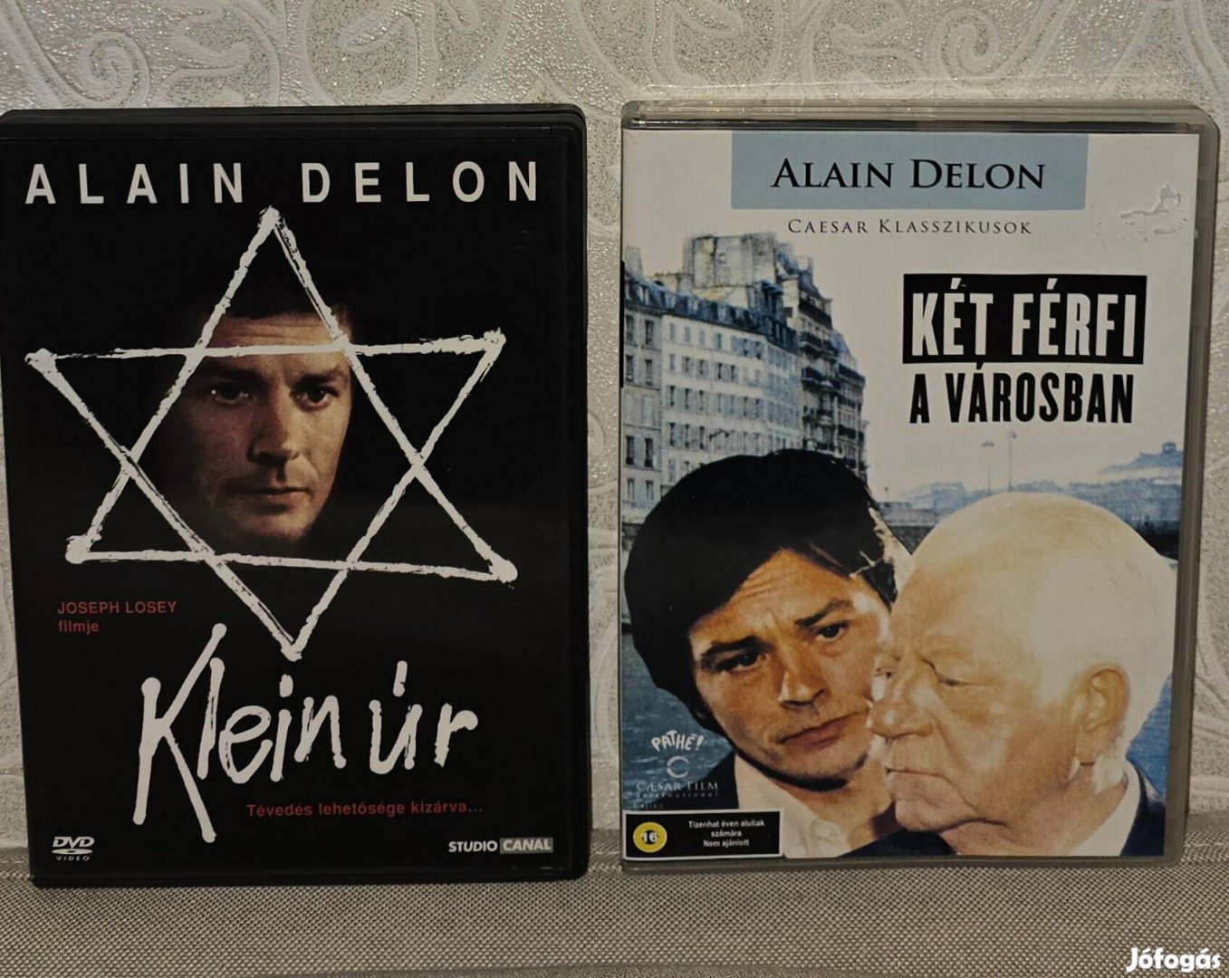 Alain Delon DVD kollekció:Klein úr/A kíméletlen/Egy zsaru,stb