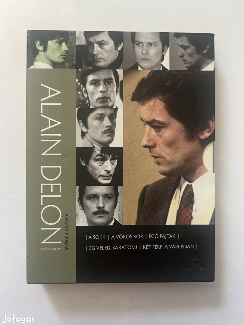 Alain Delon gyűjtemény (digipack 5lemezes) dvd