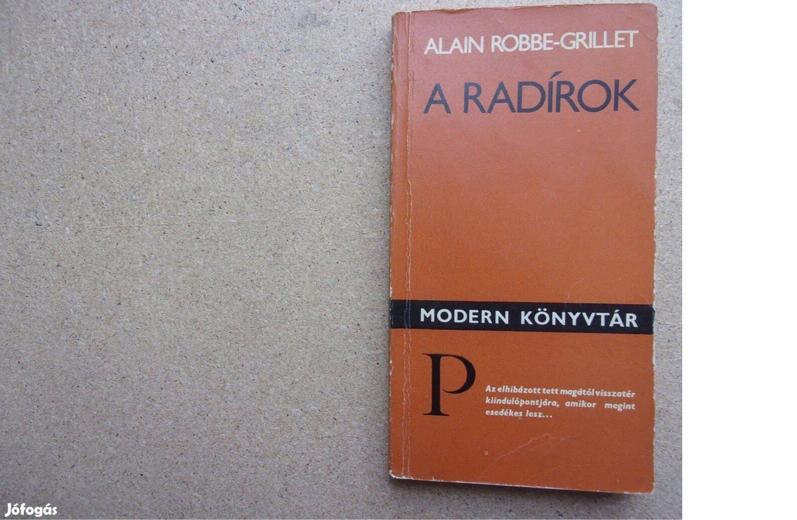 Alain Robbe-Grillet: A radírok ( modern könyvtár )