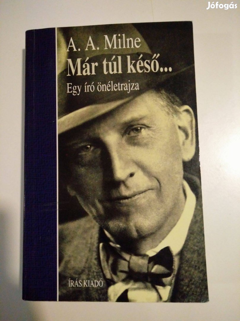 Alan Alexander Milne - Már túl késő Egy író önéletrajza