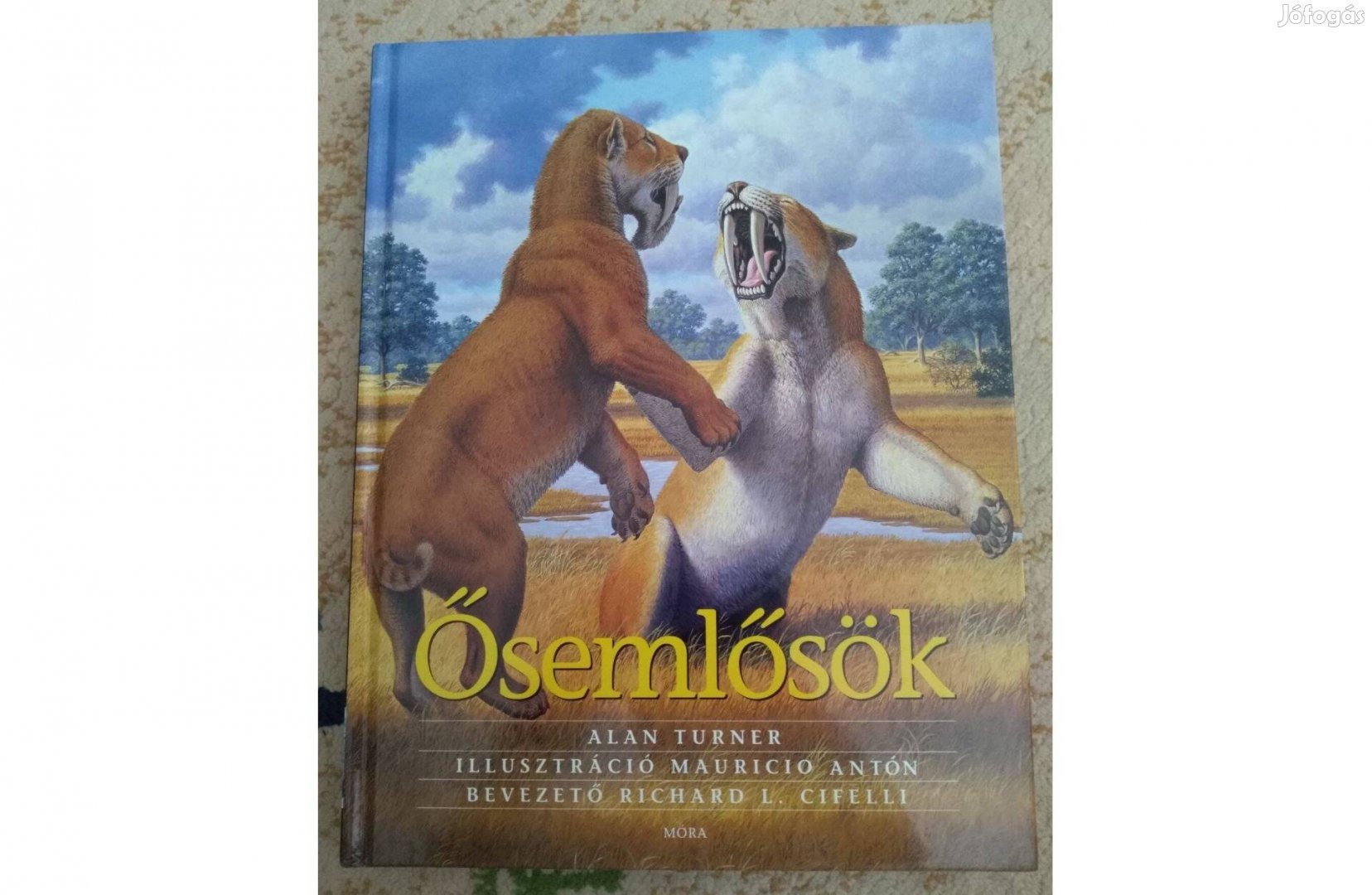 Alan Turner Ősemlősök - ismeretterjesztő könyv, enciklopédia