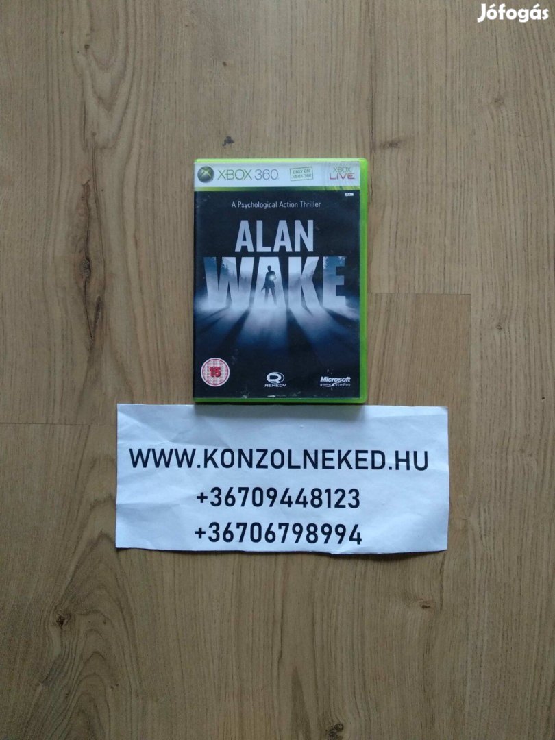 Alan Wake Xbox One Kompatibilis Xbox 360 játék