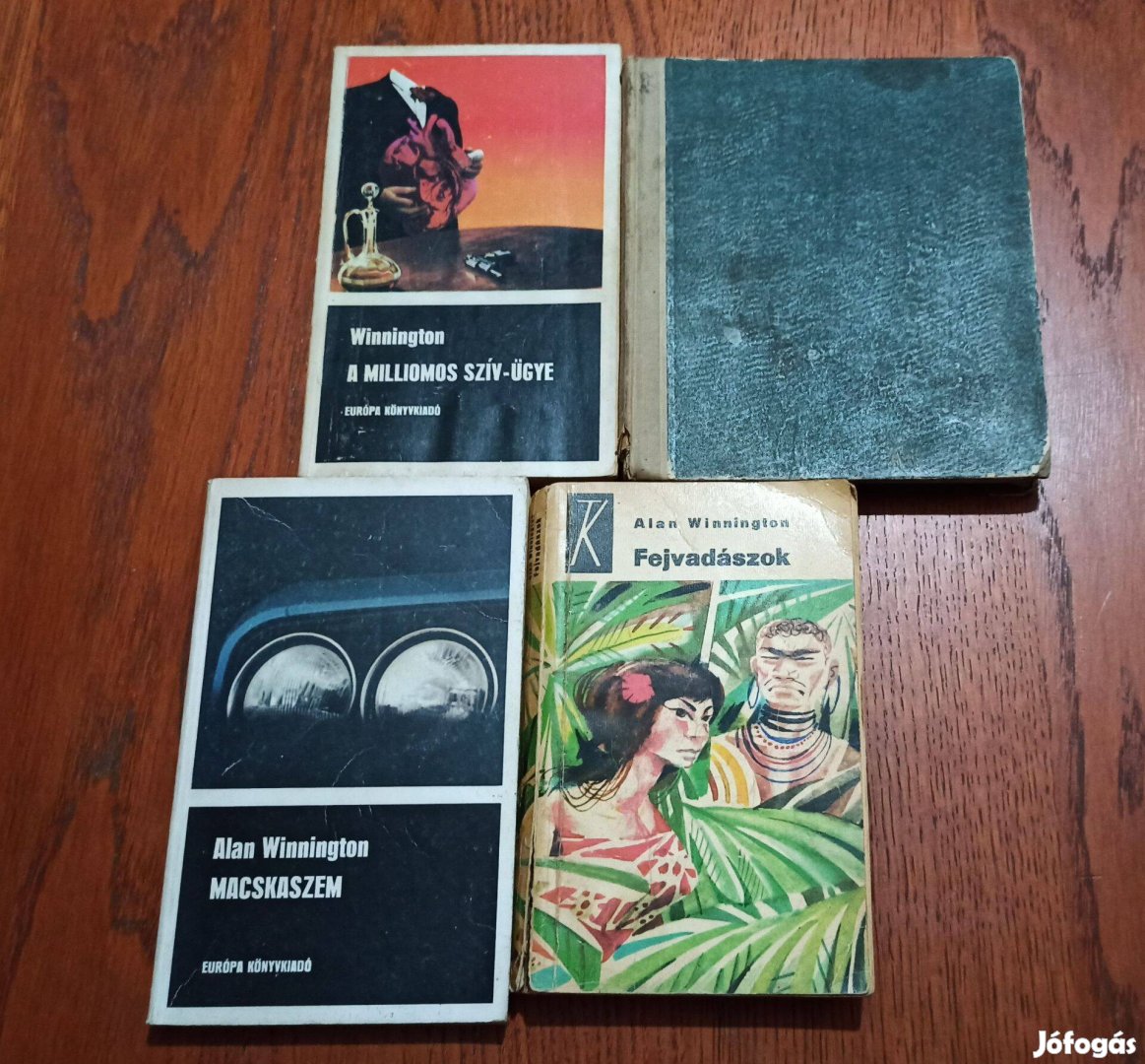Alan Winnington könyvcsomag 4 db könyv
