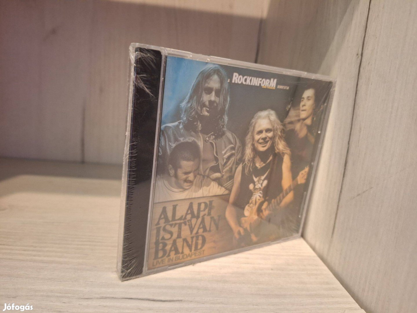 Alapi István Band - Live In Budapest - Új, botatlan CD