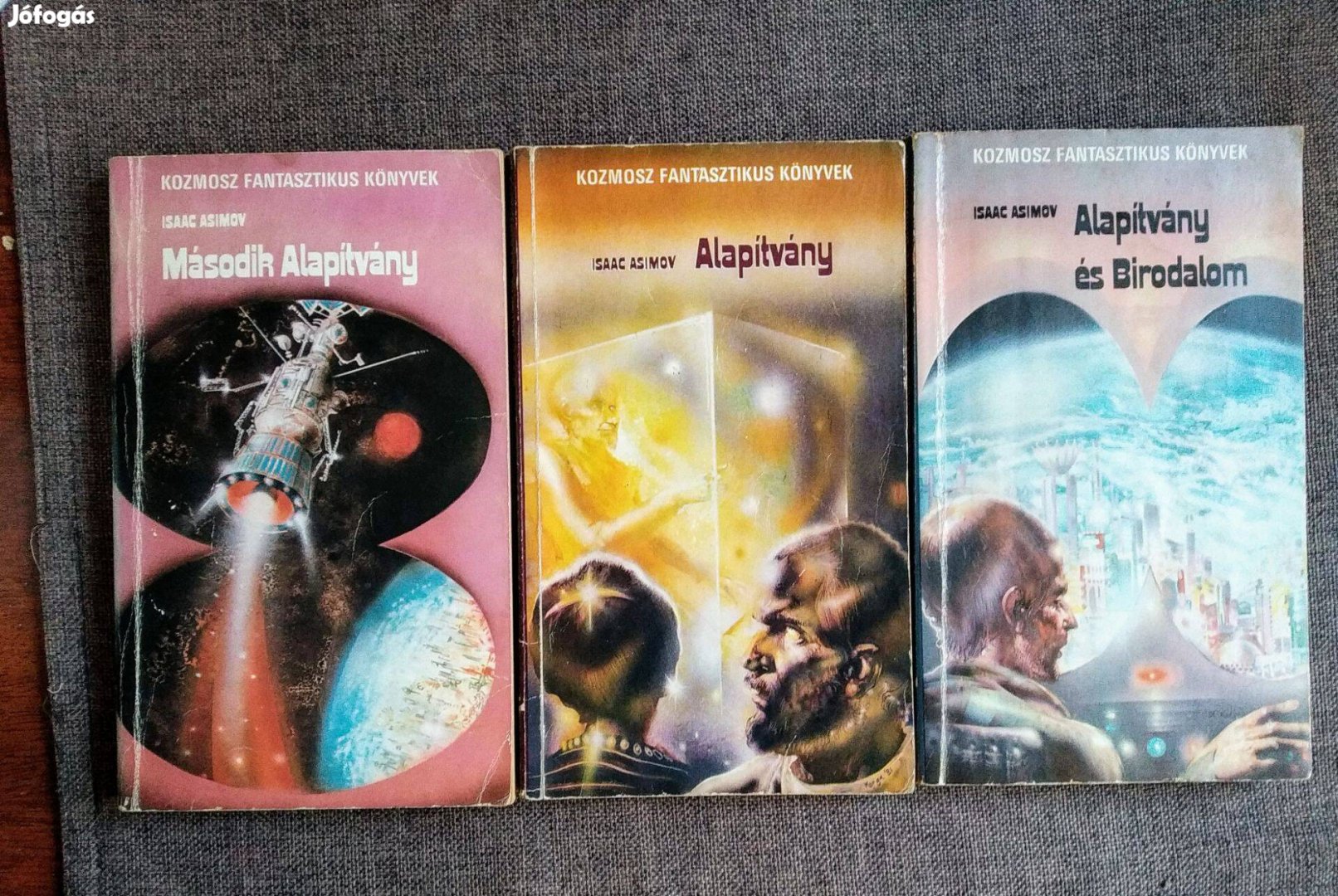 Alapítvány trilógia I-II-III Isaac Asimov