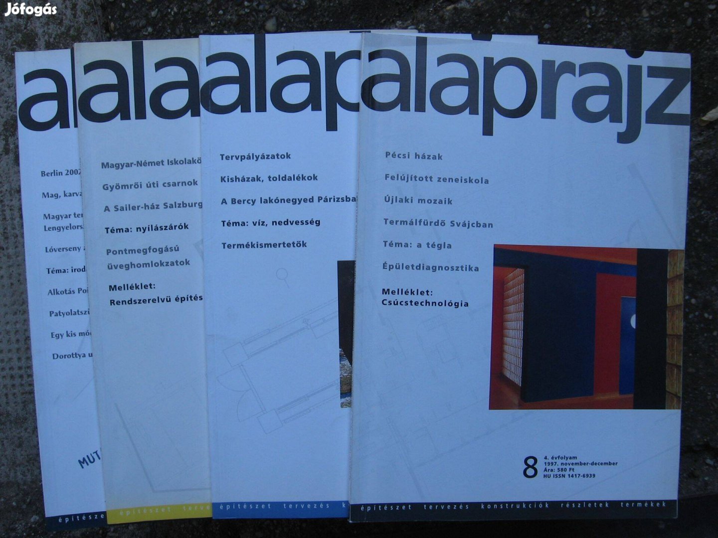 Alaprajz, építőipari szaklap 12