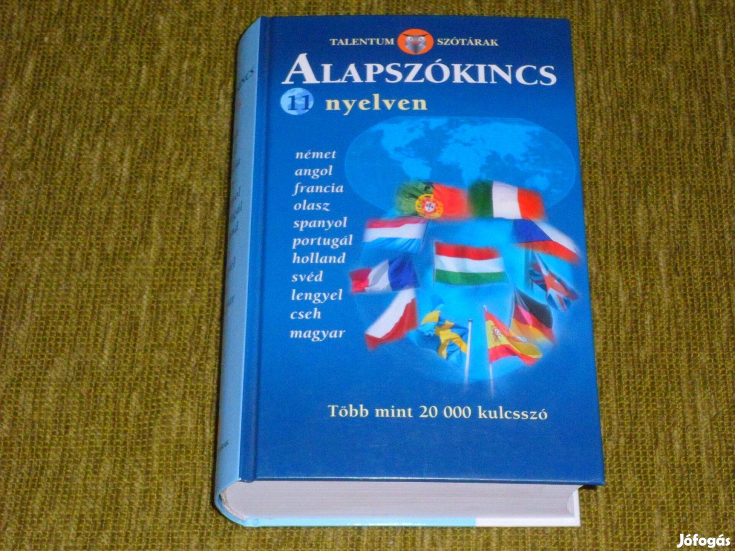 Alapszókincs 11 nyelven - Több mint 20 000 kulcsszó. Európa 11 legjele