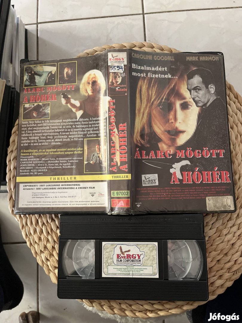 Álarc mögött a hóhér vhs