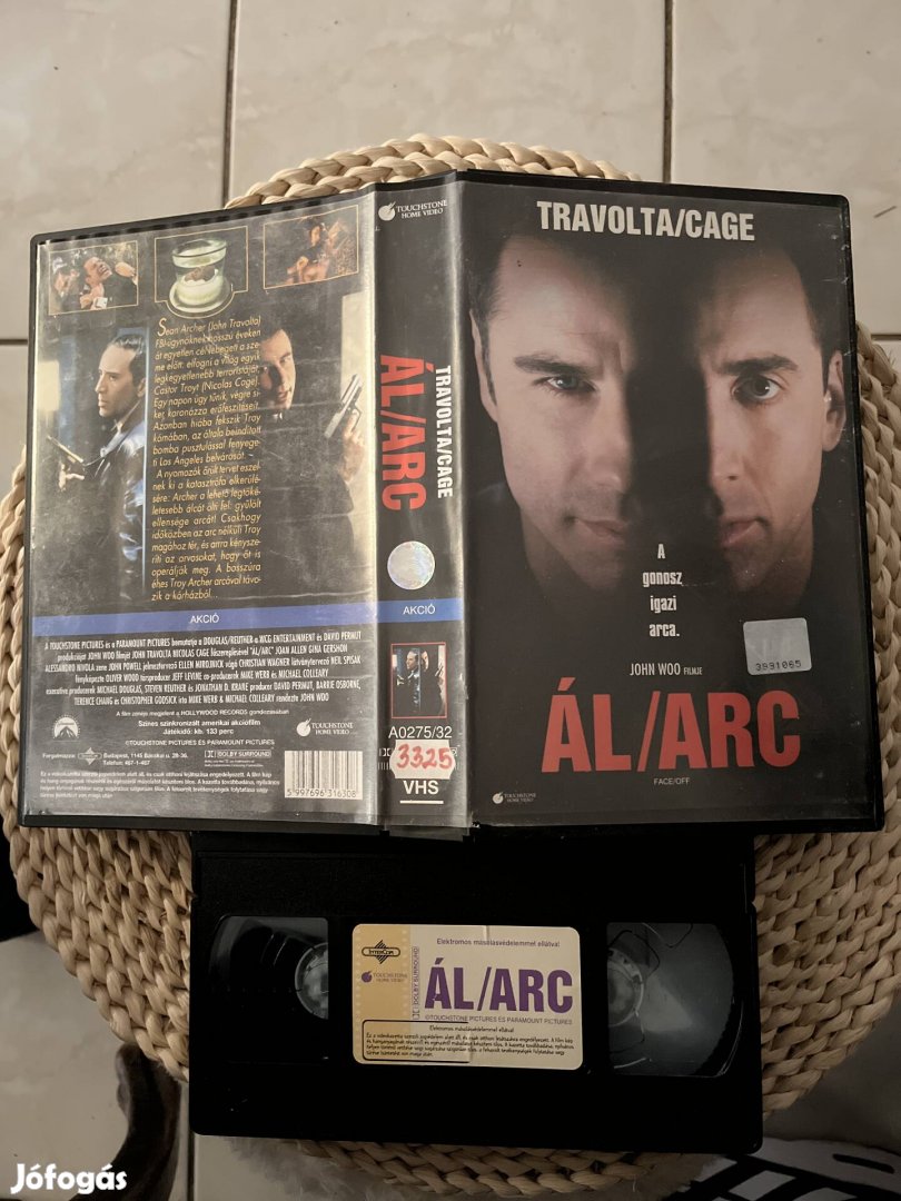 Álarc vhs.  