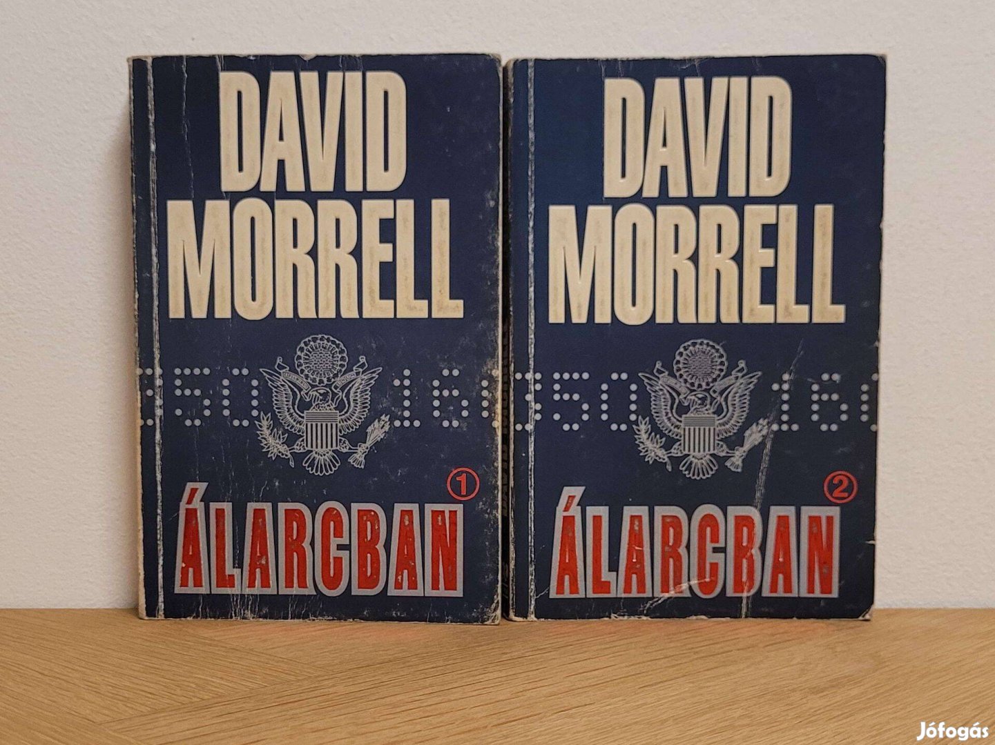 Álarcban I-II - David Morrell könyv eladó