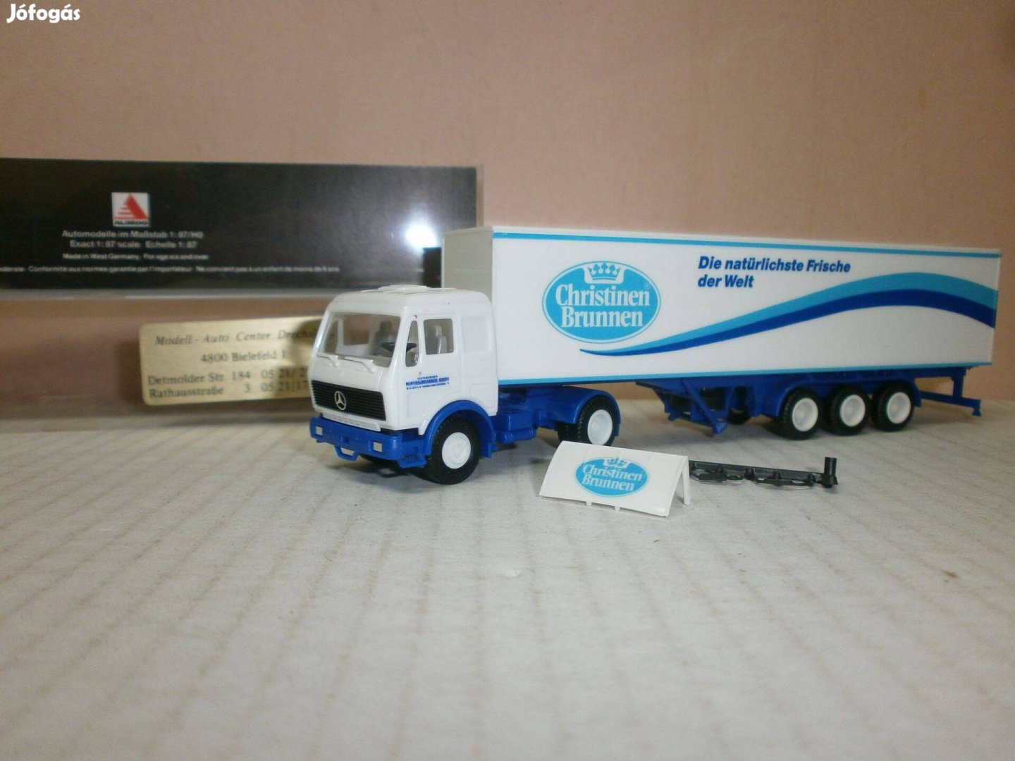 Albedo - Mercedes - slepper kamion - 1:87 - ( H-1)