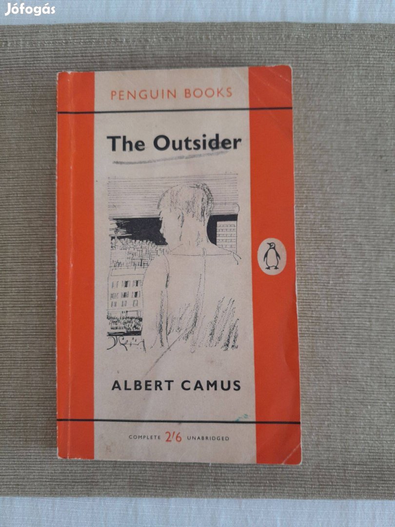 Albert Camus The Outsider angol nyelvű könyv