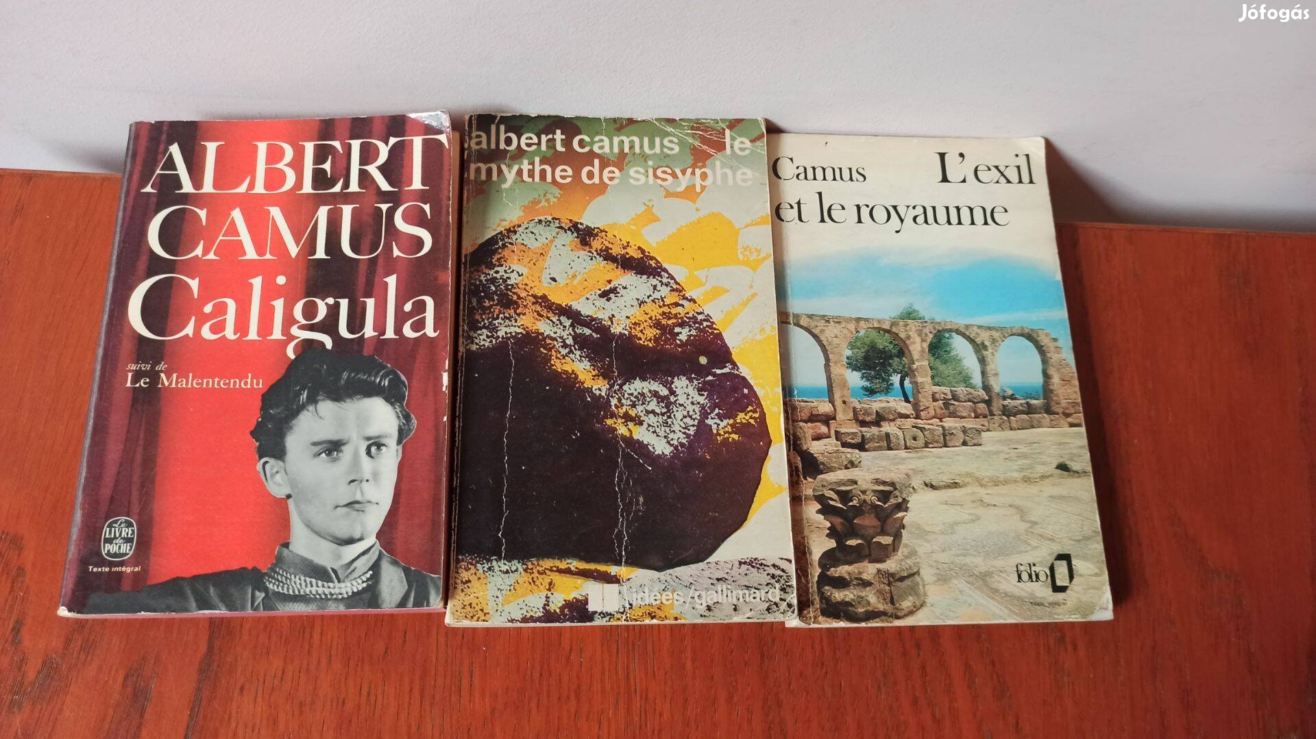 Albert Camus könyvcsomag / francia nyelvű / 3 db könyv