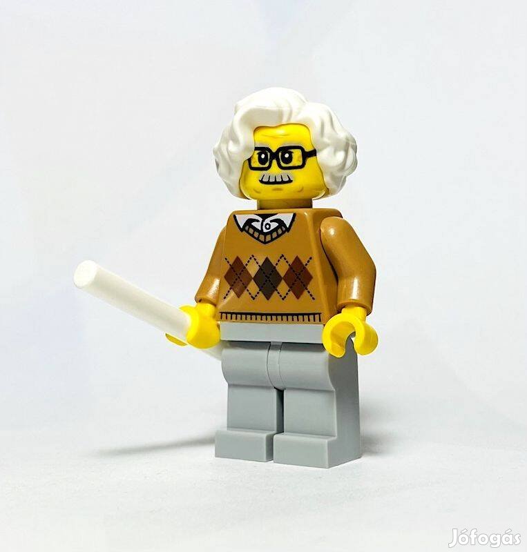 Albert Einstein Eredeti LEGO egyedi minifigura - Tudós - Új