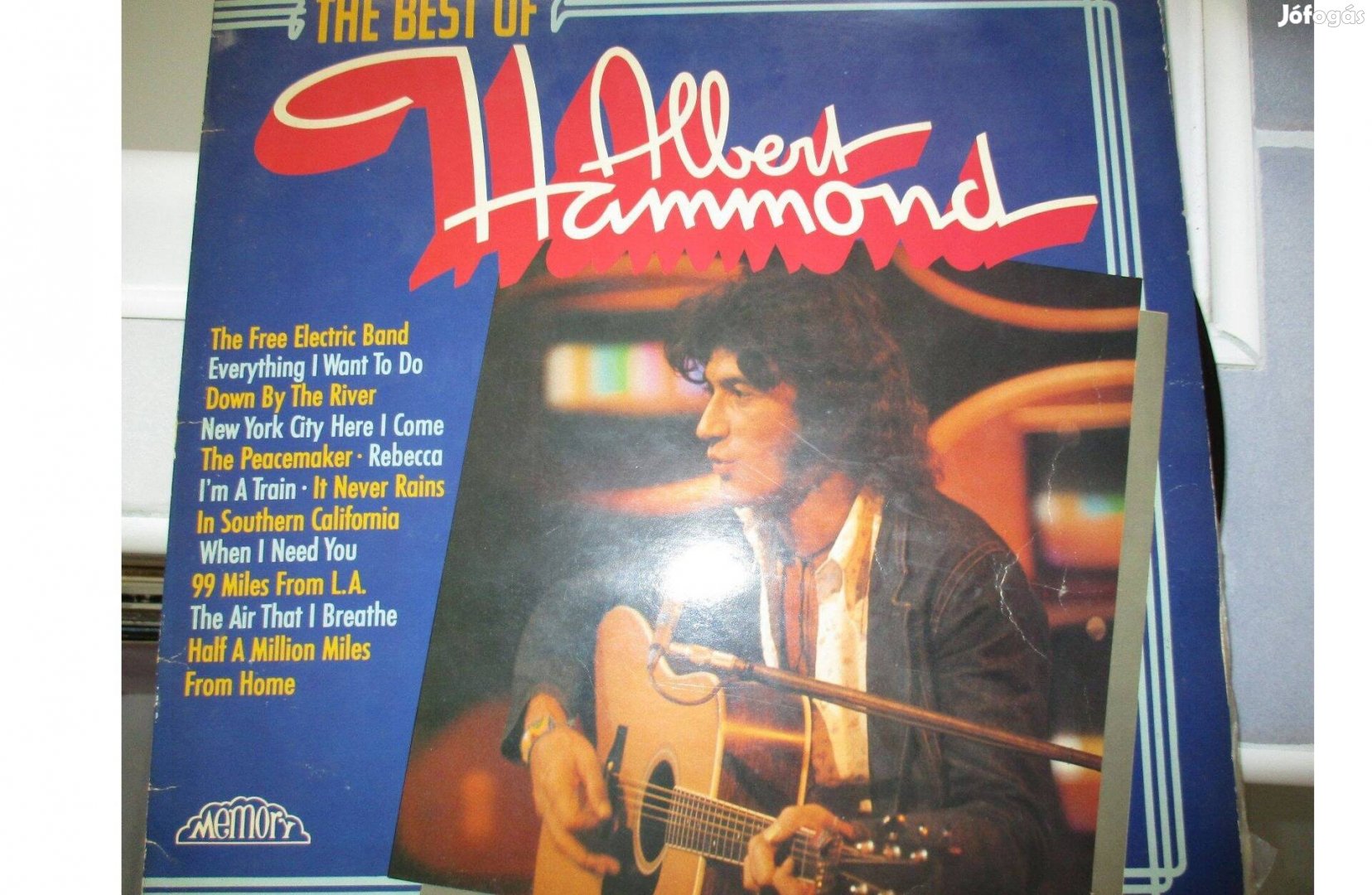 Albert Hammond bakelit hanglemez eladó