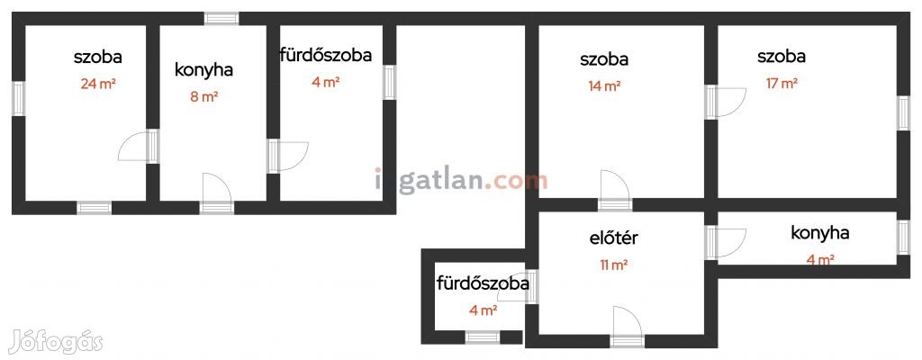 Albertirsa, 86 m2-es Családi ház 1566 m2-es telekkel eladó., 86