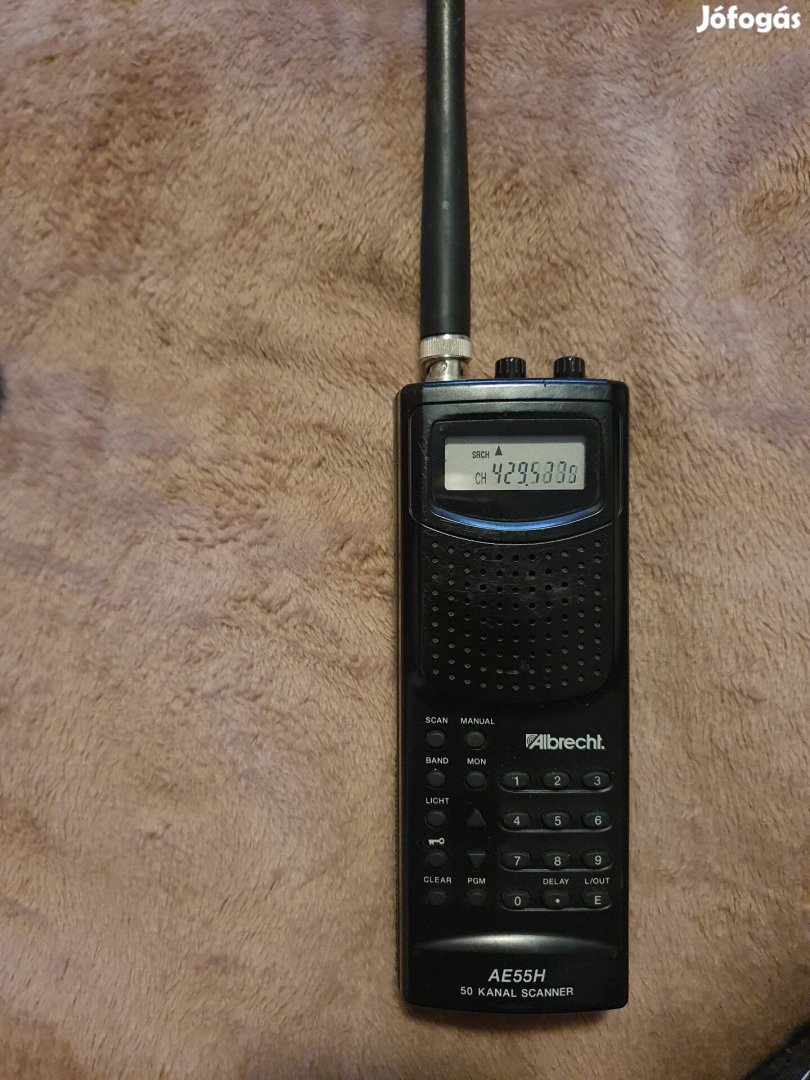 Albrecht AE55H radio frekvencia scanner