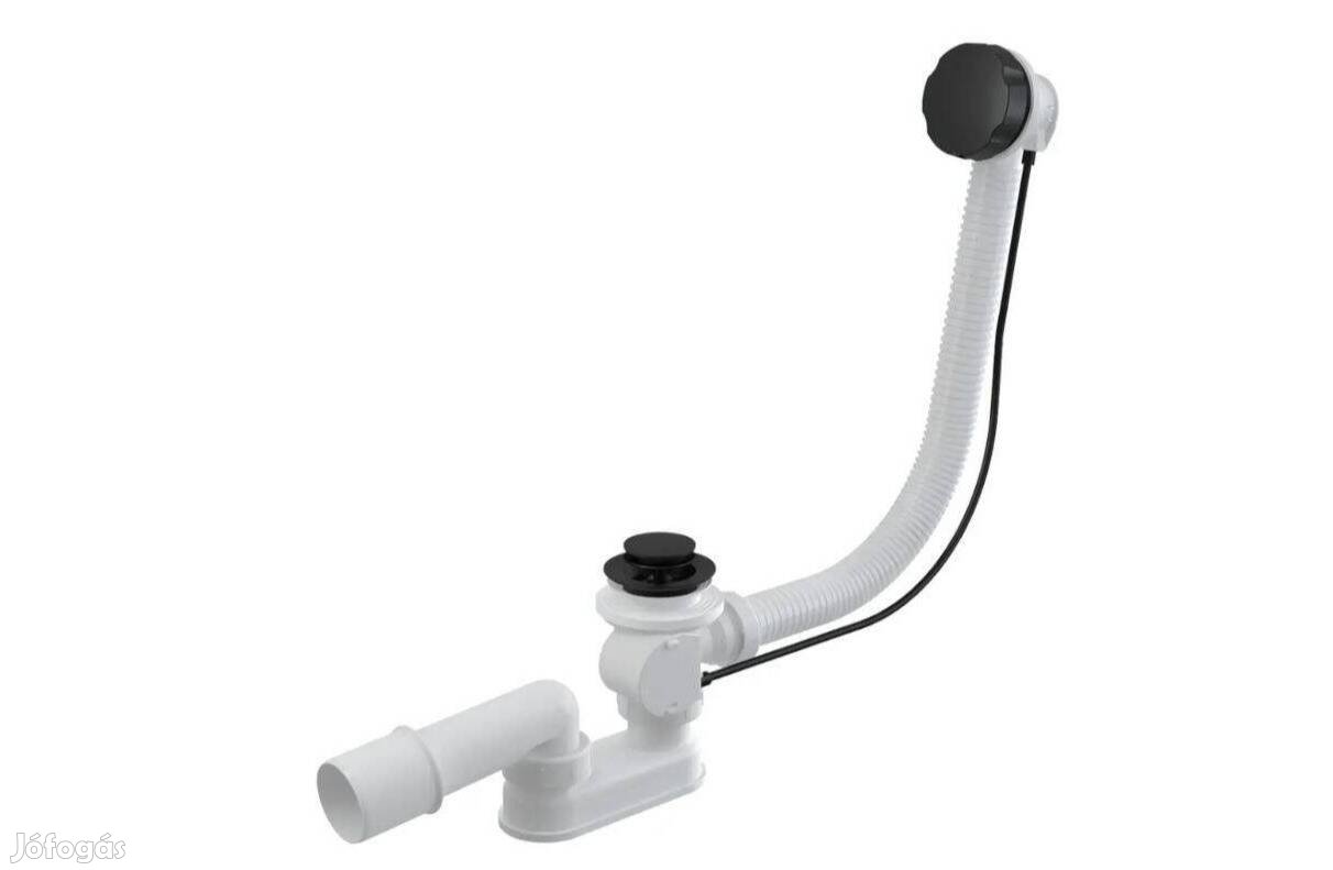 Alca automata kádszifon készlet mattfekete eladó