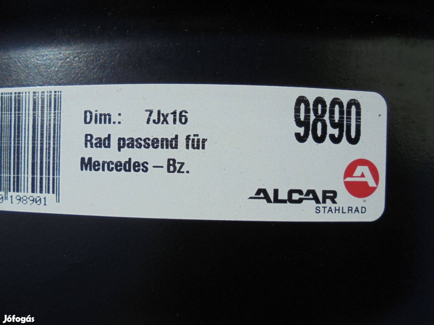 Alcar 5 x 112-es új ( Mercedes ) lemezfelni eladó