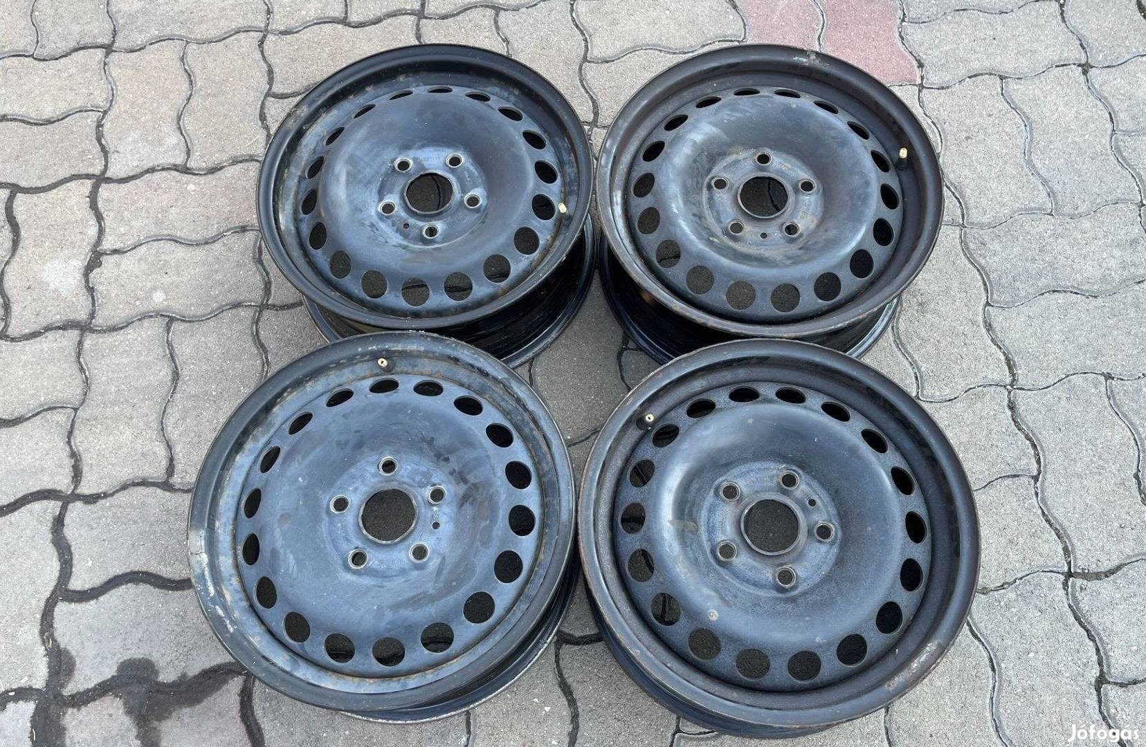 Alcar lemezfelni 6X15' 5X112 ET43 (VW,Skoda,SEAT,AUDI)