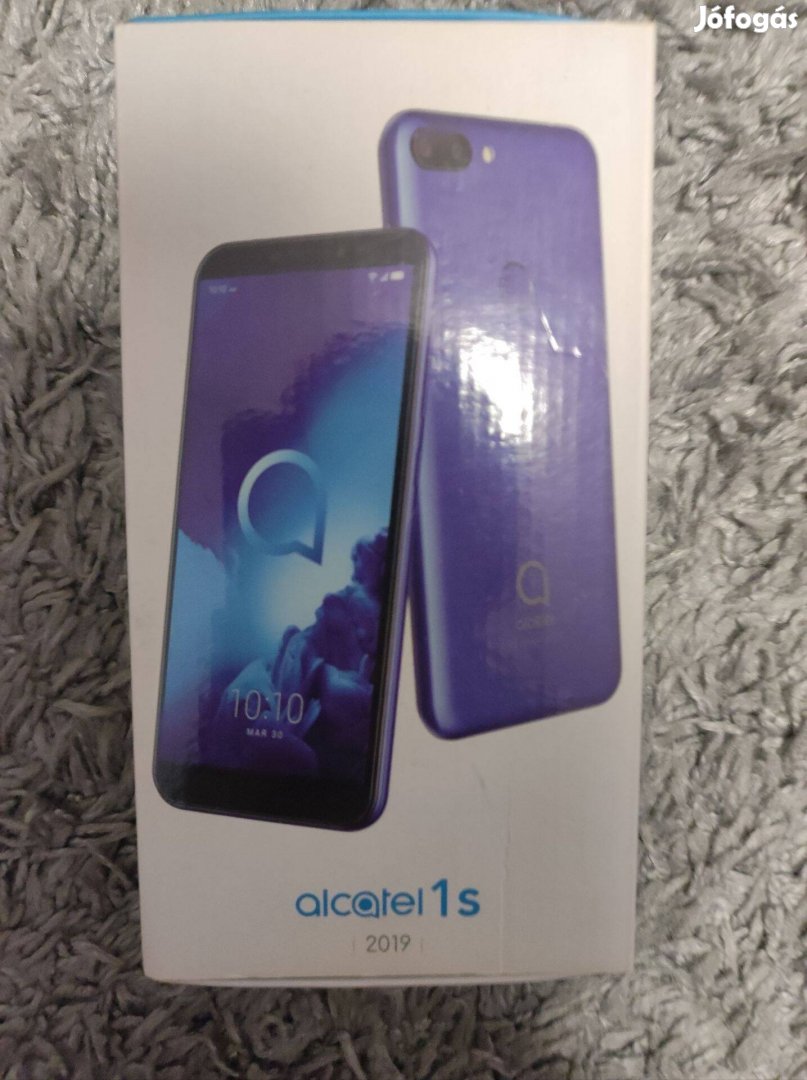 Alcatel 1S (2019) telefon eladó ajándék szilikon tokkal