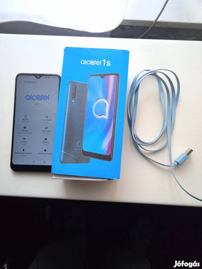 Alcatel 1s mobil 32gb független 