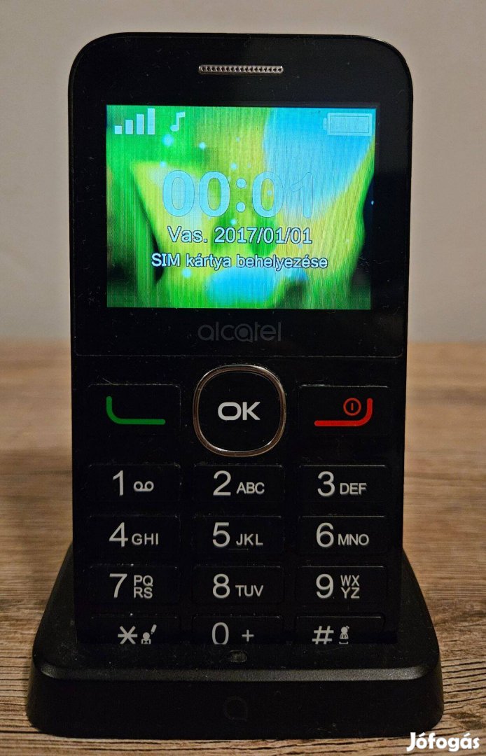 Alcatel 2008G nyomógombos telefon