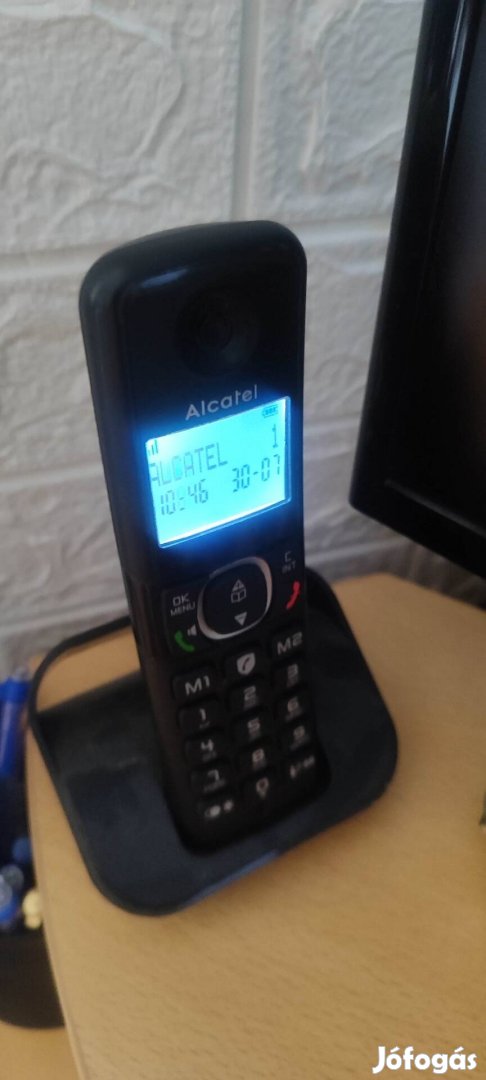 Alcatel F860 Fekete dect telefon