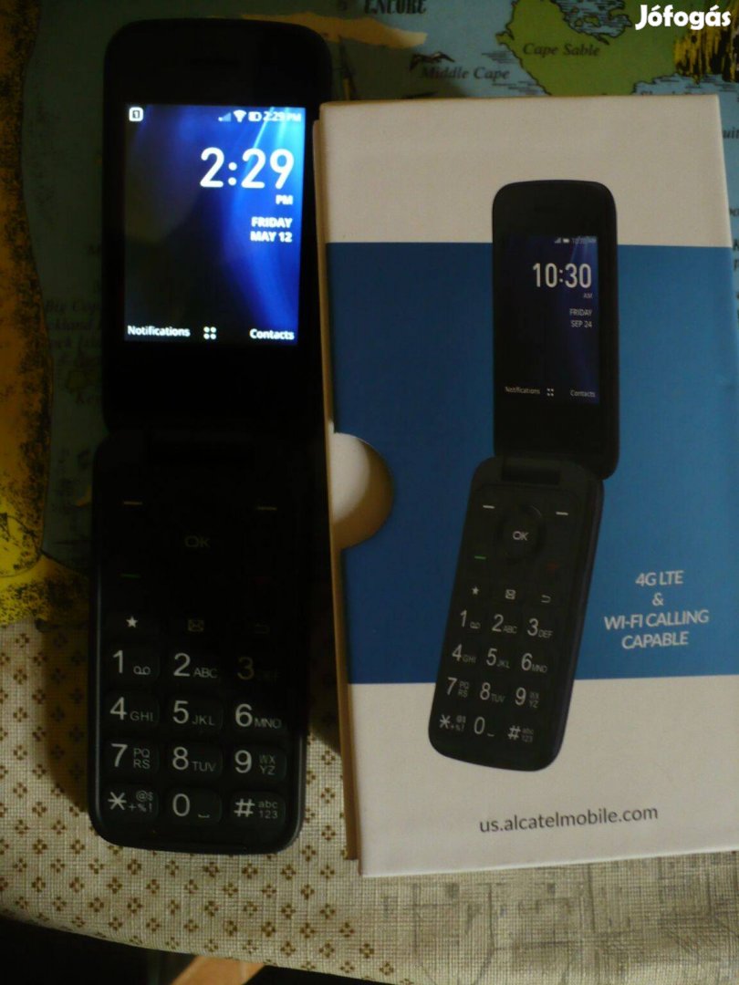 Alcatel Go Flip 4 nagy nyomógombos telefon